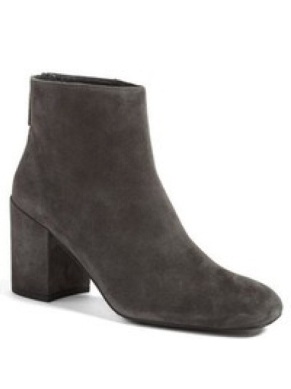 Stuart Weitzman Grey Suede Ankle Boots